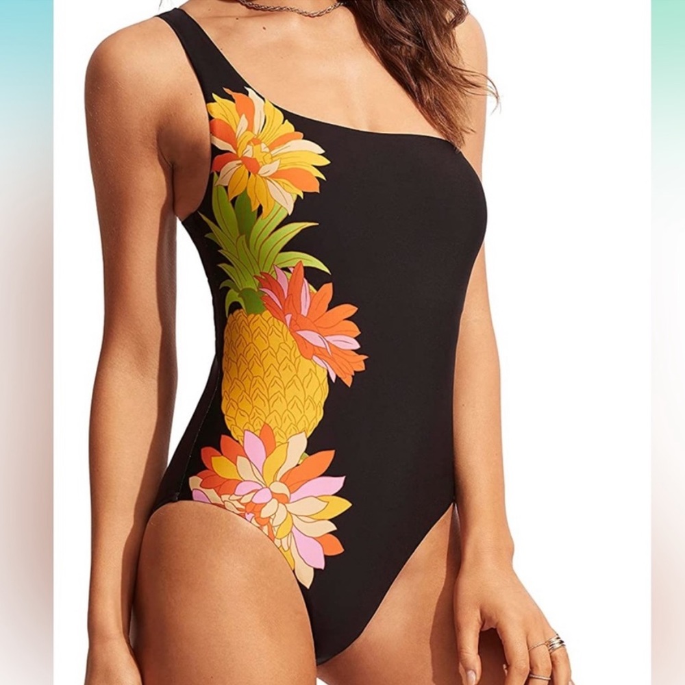 Seafolly Women's Shoulder size 12  Swimsuit NEW